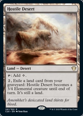 Hostile Desert [Commander 2020]