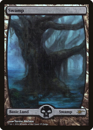 Swamp - Full Art [Judge Gift Cards 2014]