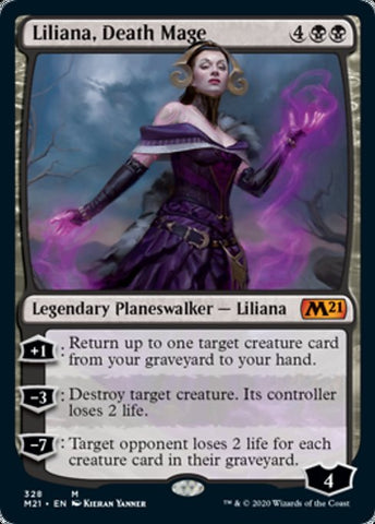 Liliana, Death's Mage [Core Set 2021]