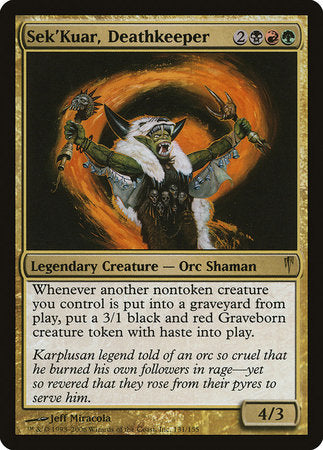 Sek'Kuar, Deathkeeper [Coldsnap]