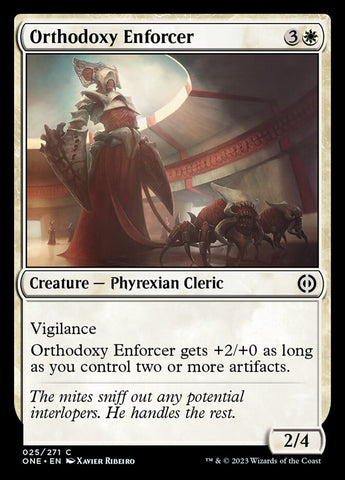 Orthodoxy Enforcer [Phyrexia: All Will Be One]
