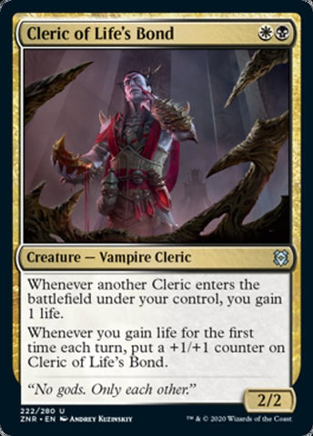 Cleric of Life's Bond [Zendikar Rising]