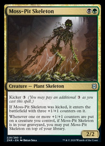 Moss-Pit Skeleton [Zendikar Rising]