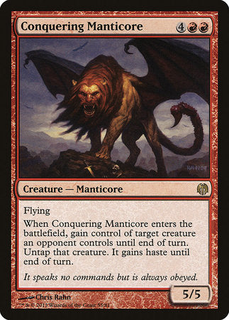 Conquering Manticore [Duel Decks: Heroes vs. Monsters]