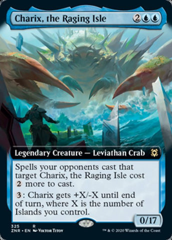 Charix, the Raging Isle (Extended Art) [Zendikar Rising]