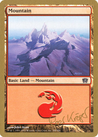 Mountain (344) - 2003 Wolfgang Eder (8ED) [World Championship Decks 2003]