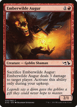 Emberwilde Augur [Duel Decks Anthology: Elves vs. Goblins]