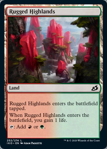 Rugged Highlands [Ikoria: Lair of Behemoths]