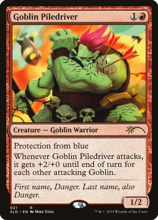 Goblin Piledriver [Secret Lair Drop]