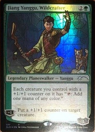 Jiang Yanggu, Wildcrafter (Stained Glass) [Secret Lair Drop Promos]
