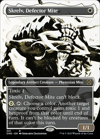 Skrelv, Defector Mite (Borderless Ichor) [Phyrexia: All Will Be One]