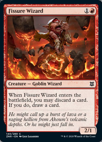 Fissure Wizard [Zendikar Rising]