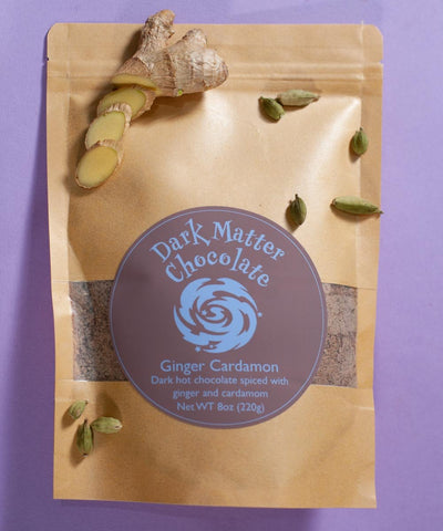 Ginger Cardamom Hot Chocolate