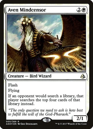 Aven Mindcensor [Amonkhet Promos]