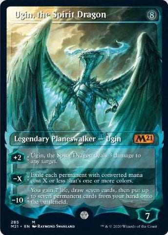 Ugin, the Spirit Dragon (Showcase) [Core Set 2021]