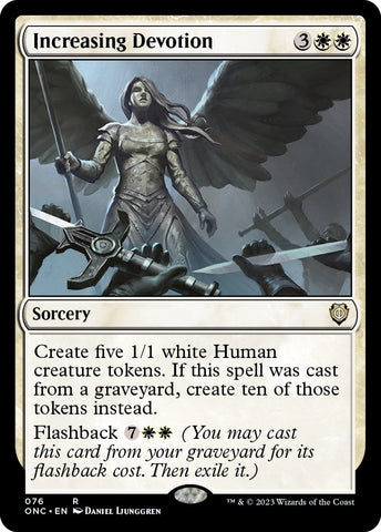 Increasing Devotion [Phyrexia: All Will Be One Commander]