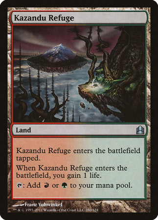 Kazandu Refuge [Commander 2011]