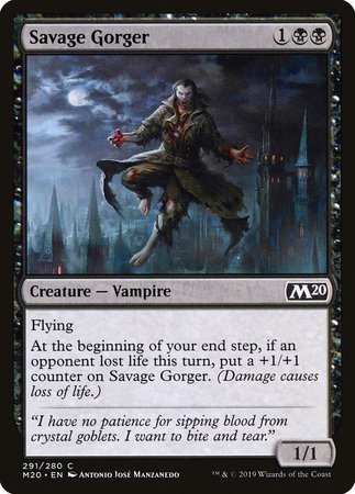 Savage Gorger [Core Set 2020]