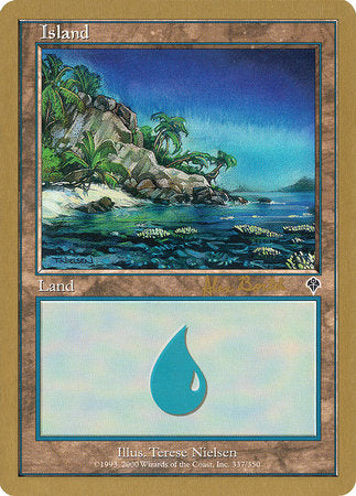 Island (337) - 2001 Alex Borteh (INV) [World Championship Decks 2001]