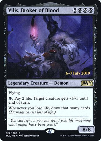 Vilis, Broker of Blood [Core Set 2020 Promos]