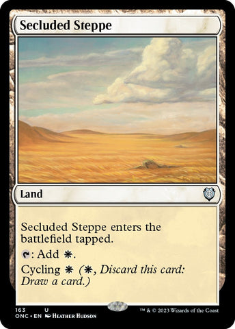 Secluded Steppe [Phyrexia: All Will Be One Commander]