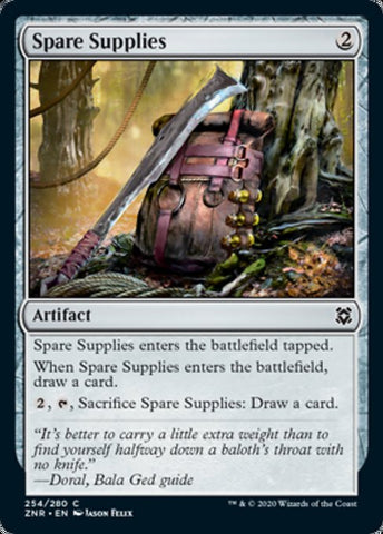 Spare Supplies [Zendikar Rising]