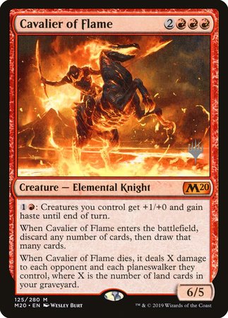 Cavalier of Flame [Core Set 2020 Promos]