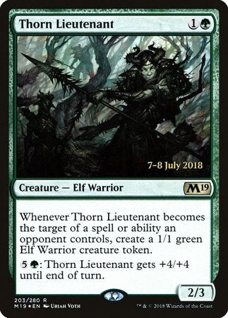 Thorn Lieutenant [Core Set 2019 Promos]