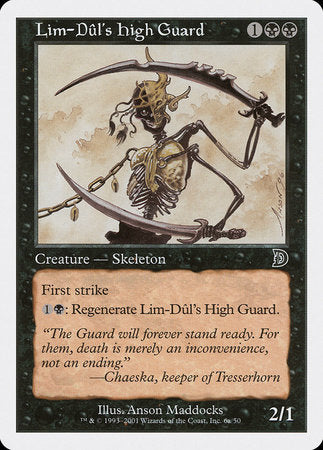 Lim-Dul's High Guard [Deckmasters]