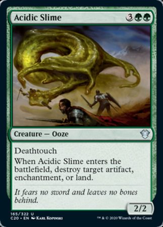 Acidic Slime [Commander 2020]
