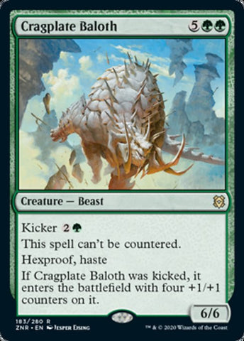 Cragplate Baloth [Zendikar Rising]