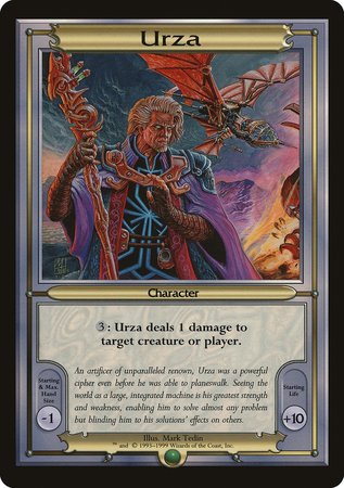 Urza (Oversize) [Vanguard Series]