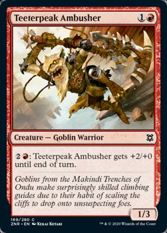 Teeterpeak Ambusher [Zendikar Rising]