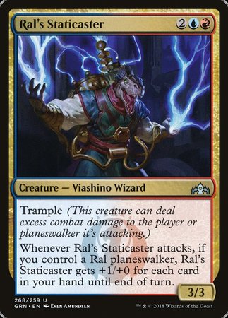 Ral's Staticaster [Guilds of Ravnica]