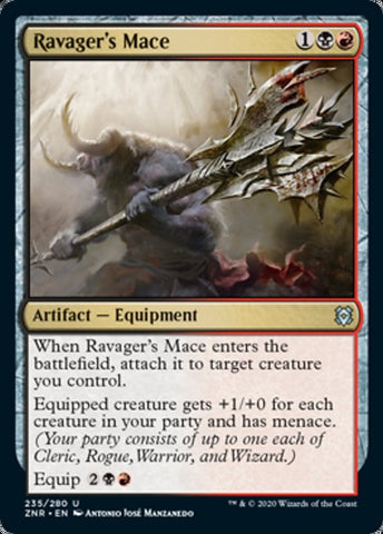 Ravager's Mace [Zendikar Rising]