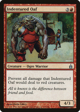 Indentured Oaf [Ravnica: City of Guilds]