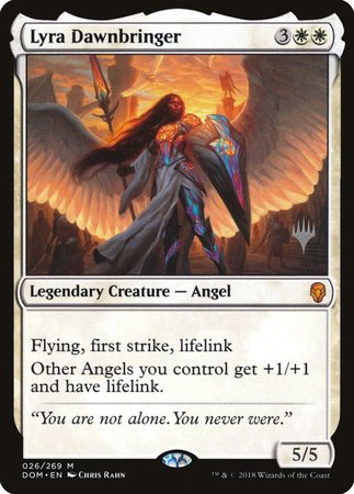 Lyra Dawnbringer [Dominaria Promos]