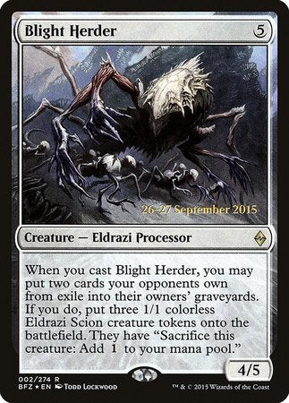 Blight Herder [Battle for Zendikar Promos]