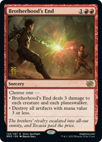 Brotherhood's End [The Brothers' War: Prerelease Promos]