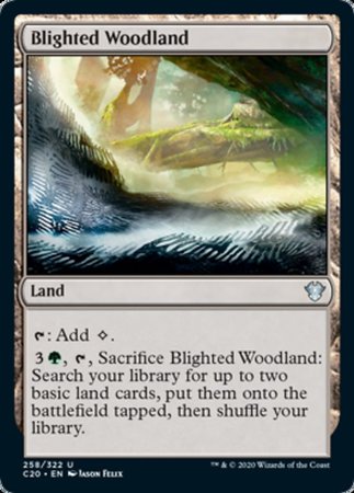 Blighted Woodland [Commander 2020]