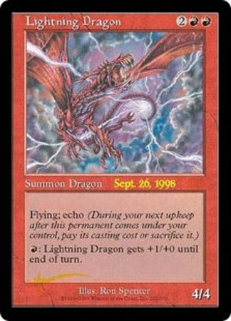 Lightning Dragon [Prerelease Events]