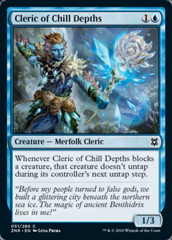 Cleric of Chill Depths [Zendikar Rising]