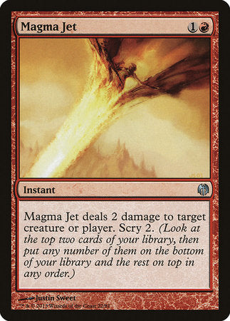 Magma Jet [Duel Decks: Heroes vs. Monsters]