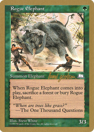 Rogue Elephant - 1997 Svend Geertsen (WTH) [World Championship Decks 1997]