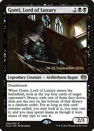 Gonti, Lord of Luxury [Kaladesh Promos]