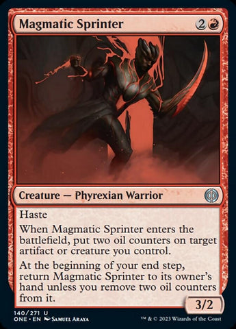 Magmatic Sprinter [Phyrexia: All Will Be One]