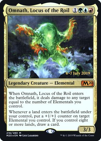 Omnath, Locus of the Roil [Core Set 2020 Promos]