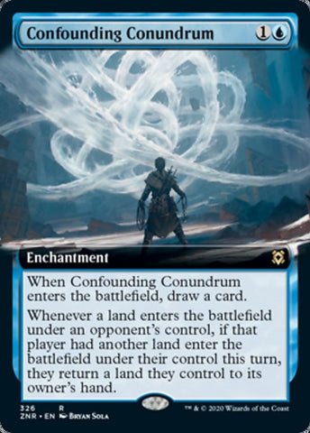 Confounding Conundrum (Extended Art) [Zendikar Rising]