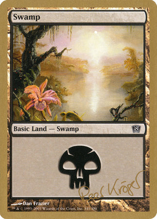 Swamp (341) - 2003 Peer Kroger (8ED) [World Championship Decks 2003]