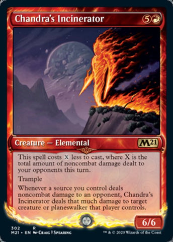 Chandra's Incinerator (Showcase) [Core Set 2021]